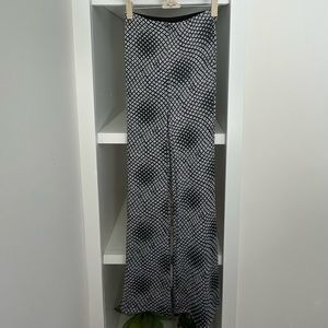 Abstract Flare Pants